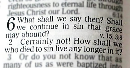 Continue in sin