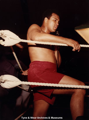 Ali on ropes