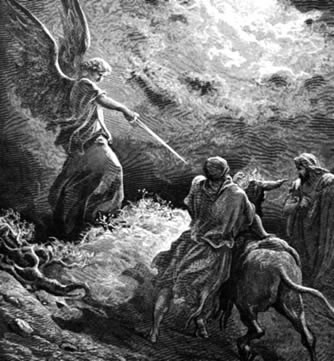 Balaam and Donkey
